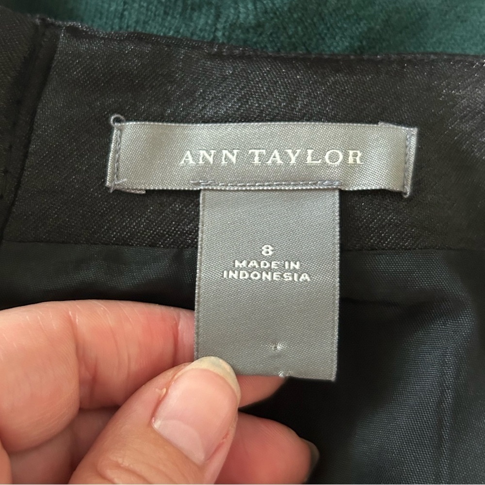 Ann Taylor Metallic Midi Skirt - Picture 2 of 7